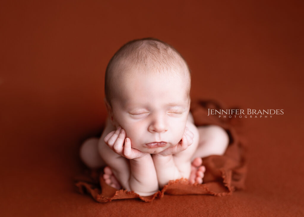 Newborn session photography studio in Southern Minnesota.